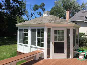 Gazebo Enclosure 2 Oval #10